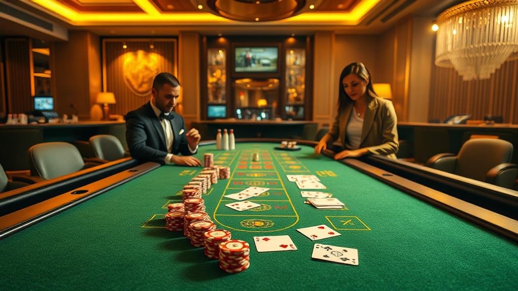 โต๊ะบาคาร่าสด Evolution Gaming