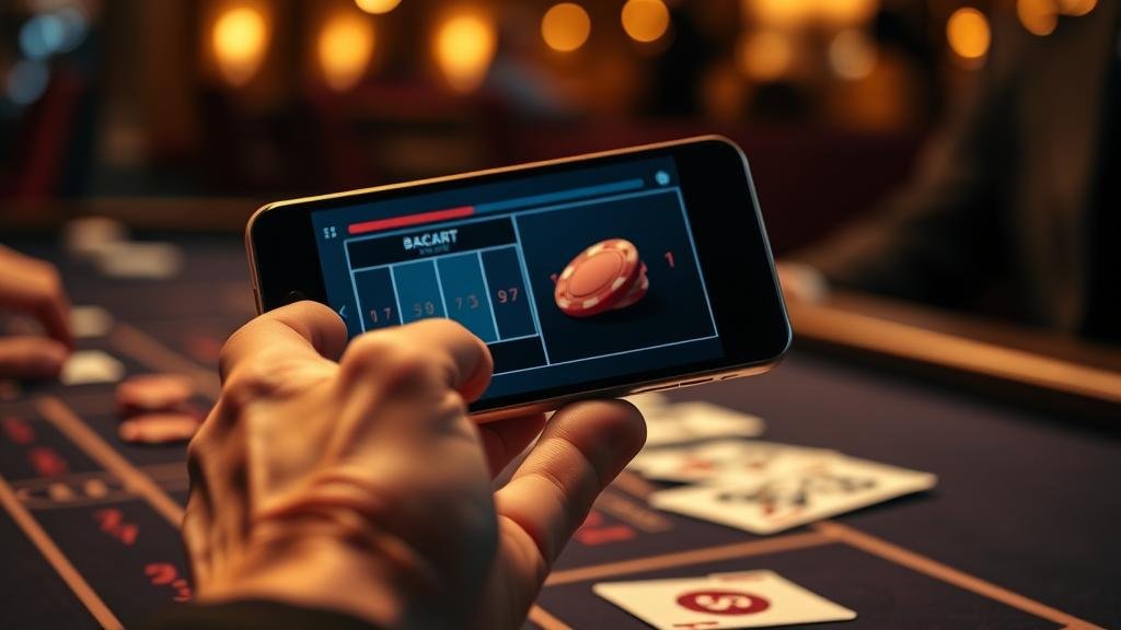 ตัวอย่างเค้าไพ่สามตัดและปิงปองในบาคาร่า