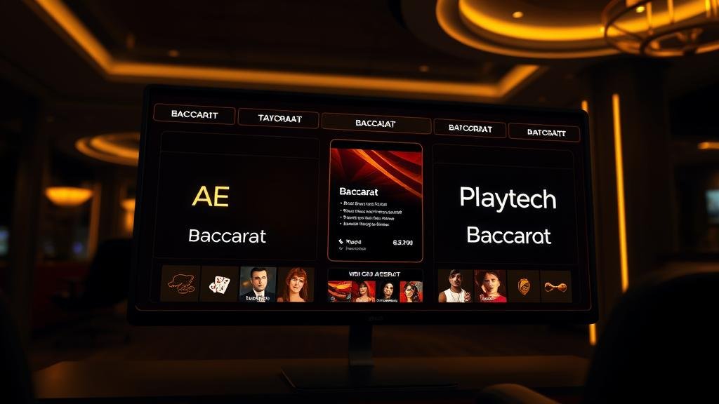 ตัวอย่างเค้าไพ่บาคาร่า: มังกร, สลับคู่, สามตัด