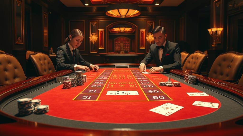 เค้าไพ่สองตัด บาคาร่า