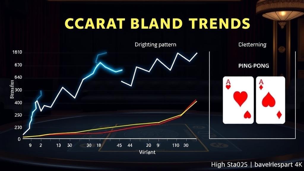 การแสดงผลเค้าไพ่มังกรและปิงปองในเกมบาคาร่า