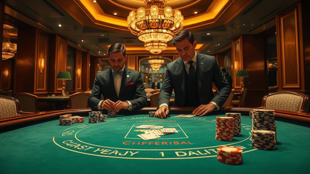 ตัวอย่างเค้าไพ่บาคาร่า: มังกร และ ปิงปอง