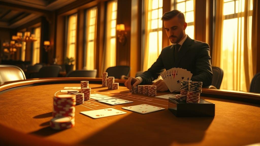 การเล่นบาคาร่าด้วยงบประมาณสูงช่วงกลางคืน