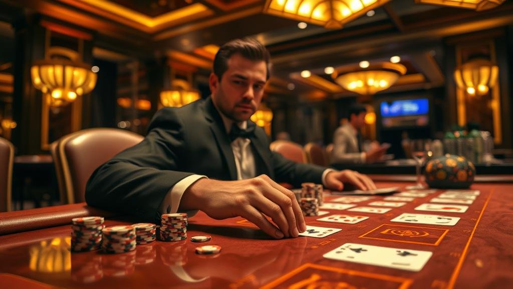 หน้าจอเกมบาคาร่าสด SA Gaming