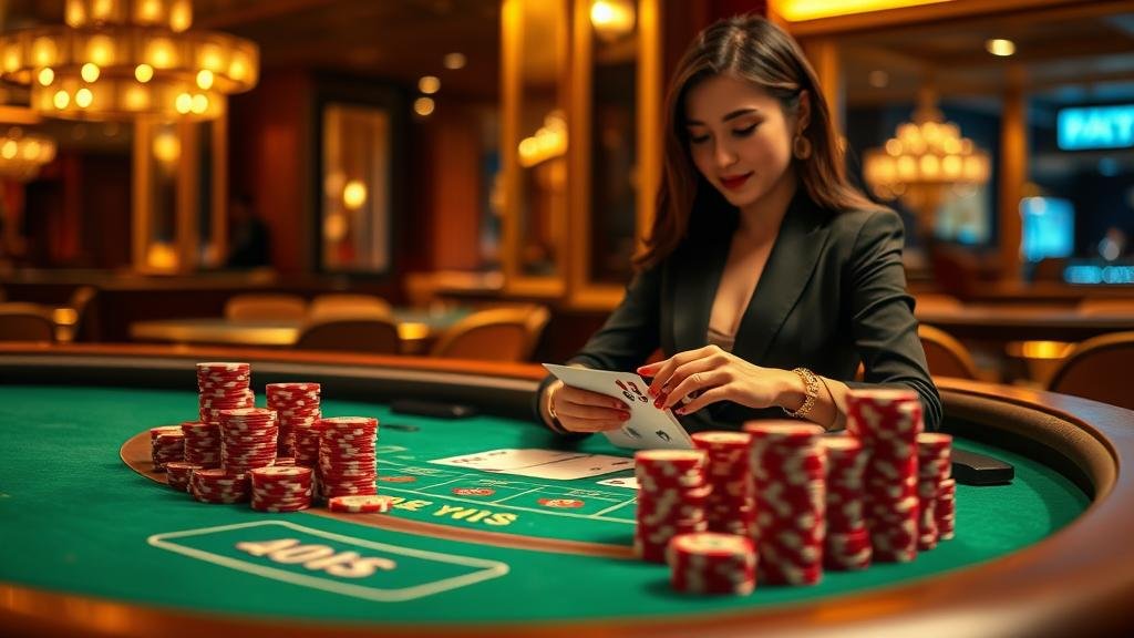 ตัวอย่างเค้าไพ่บาคาร่า