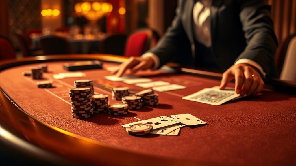 ตัวอย่างเค้าไพ่สองตัดบาคาร่า