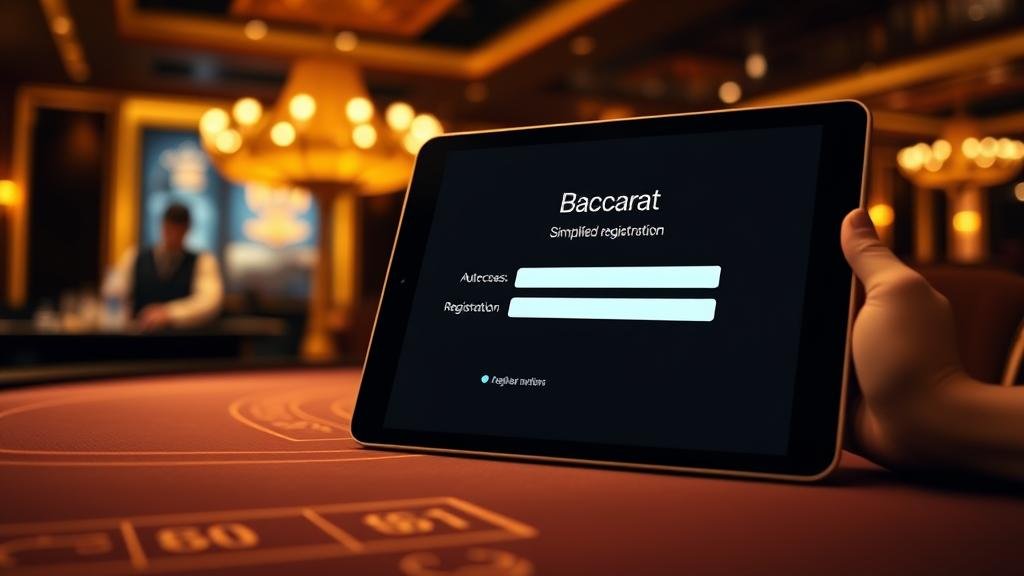 บาคาร่า: วิธีสมัครบน iOS/Tablet ง่ายๆ ใน 5 นาที พร้อมเทคนิคชนะปี 2025