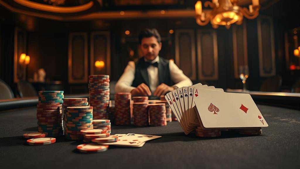 ตัวอย่างเค้าไพ่ปิงปองในเกมบาคาร่า