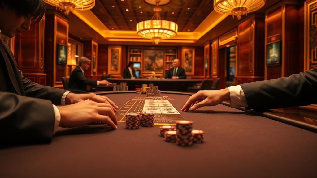 เทคนิคอ่านเค้าไพ่สองตัด บาคาร่า