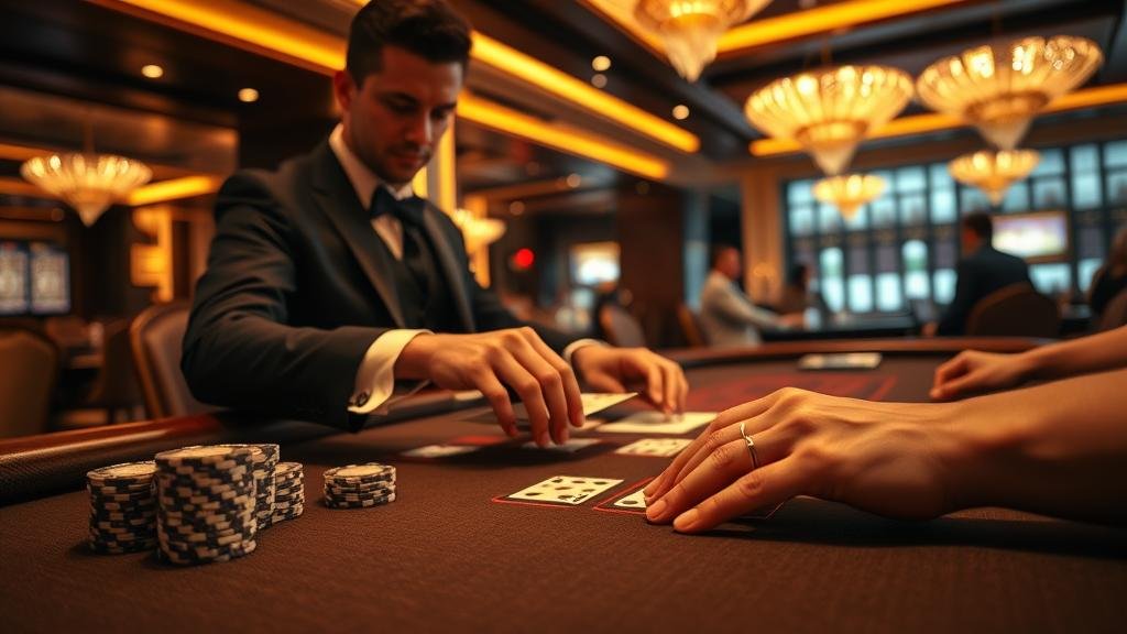 ตัวอย่างเค้าไพ่มังกร บาคาร่า