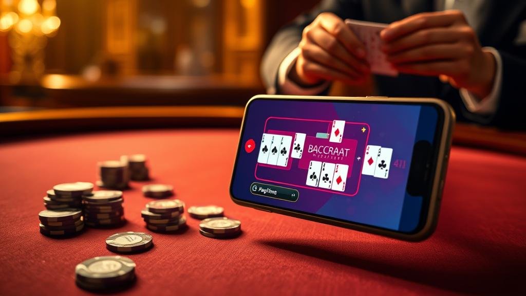 ตัวอย่างเค้าไพ่บาคาร่า สองตัด และ ปิงปอง