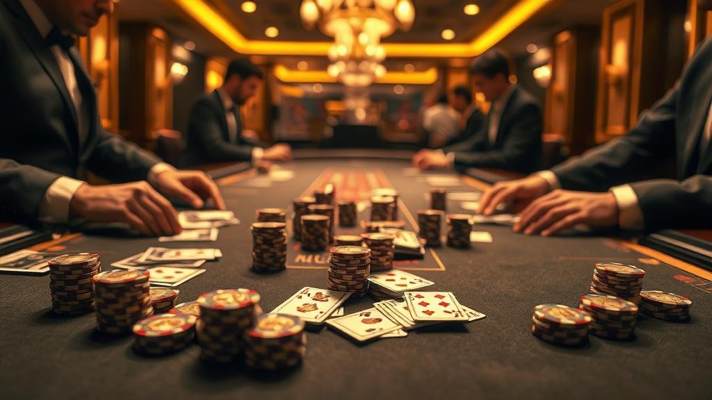 อินโฟกราฟิกแสดงอัตราจ่ายบาคาร่า