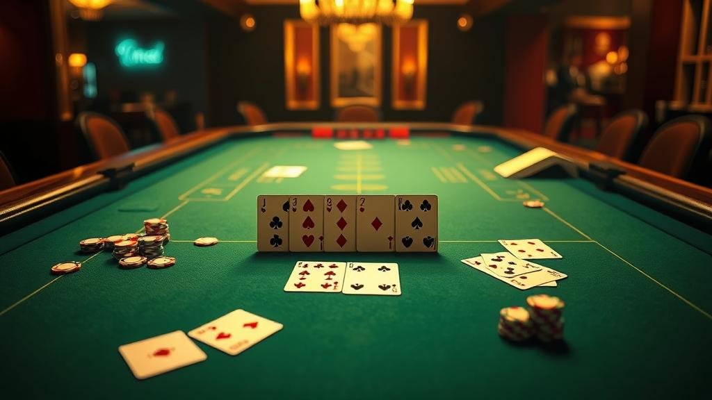 ตัวอย่างเค้าไพ่มังกร บาคาร่า