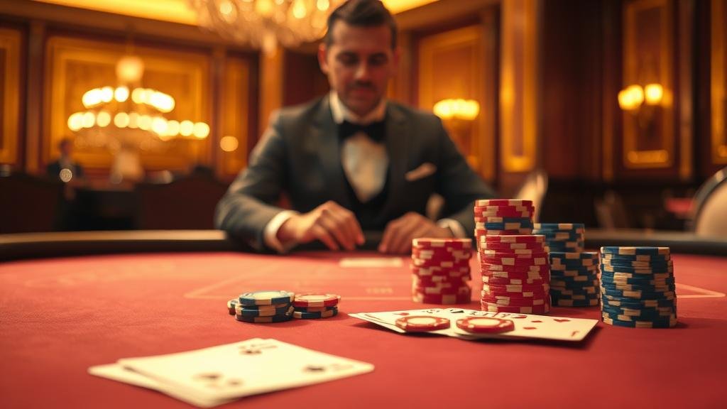 มือบาคาร่าที่ชนะพร้อมชิป