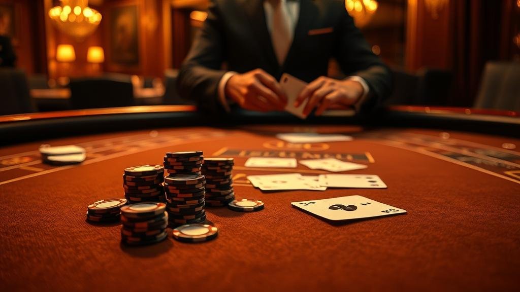 หน้าจอเกมบาคาร่า Evolution พร้อมอัตราจ่าย