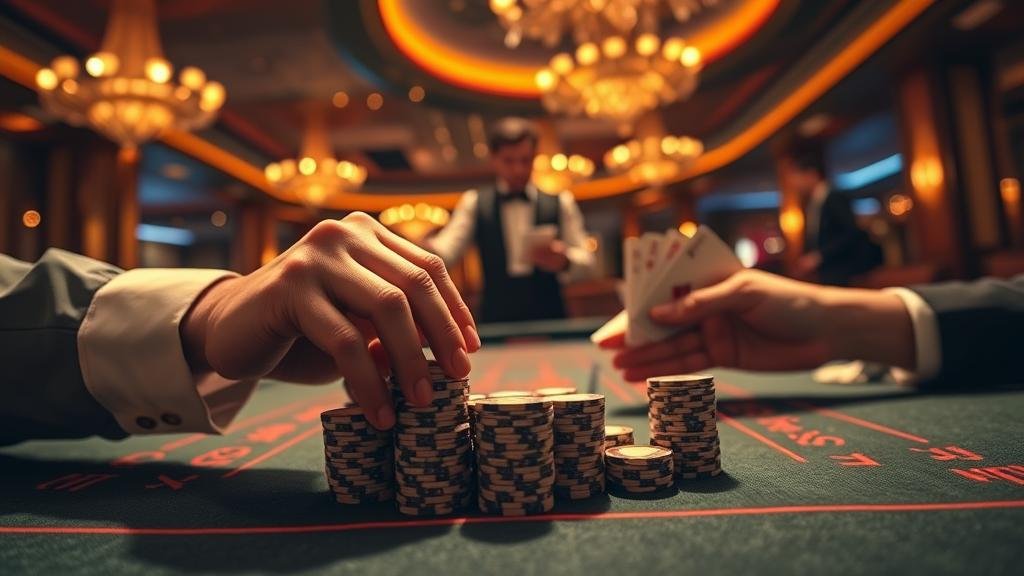 ตัวอย่างเค้าไพ่มังกรในเกมบาคาร่าสด