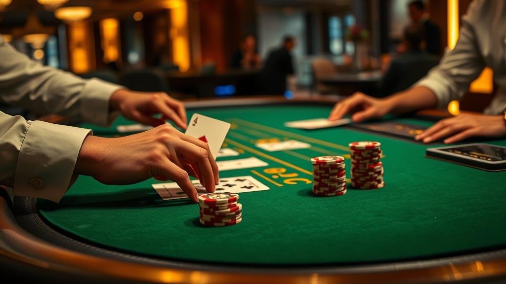 การอ่านเค้าไพ่บาคาร่าสด