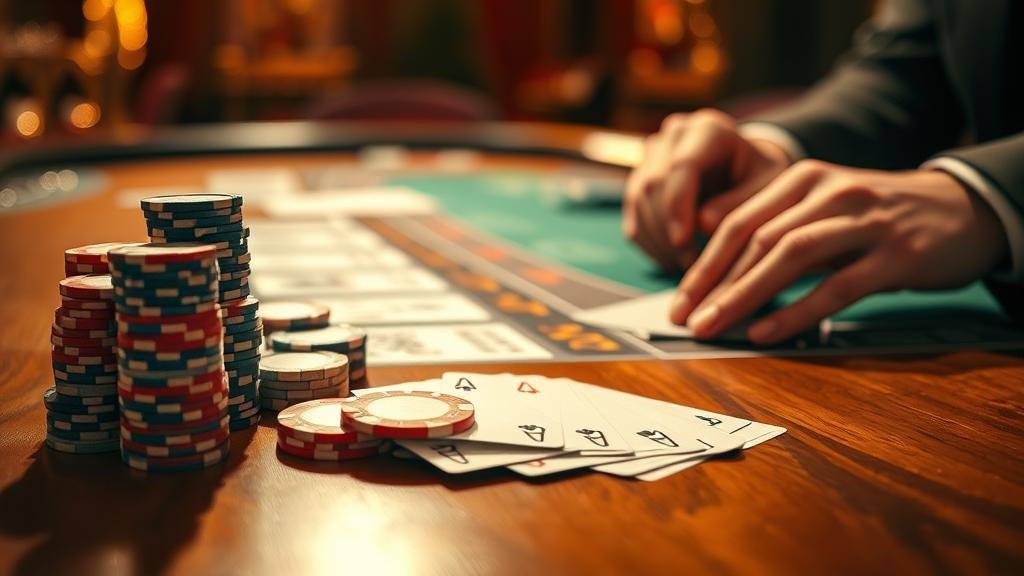 ตัวอย่างเค้าไพ่มังกรในบาคาร่า