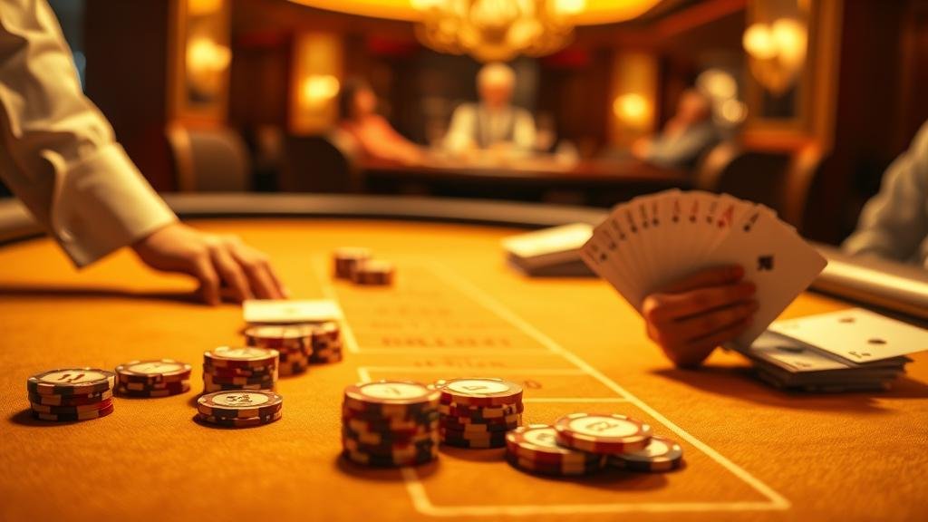 ตัวอย่างเค้าไพ่บาคาร่า สองตัด และ มังกร