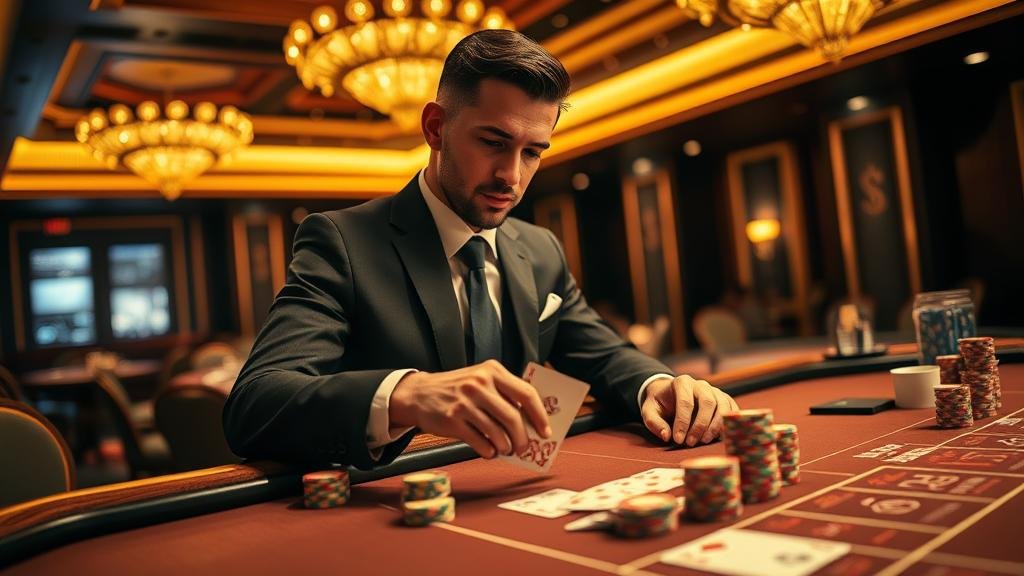 ตัวอย่างเค้าไพ่มังกรในบาคาร่า