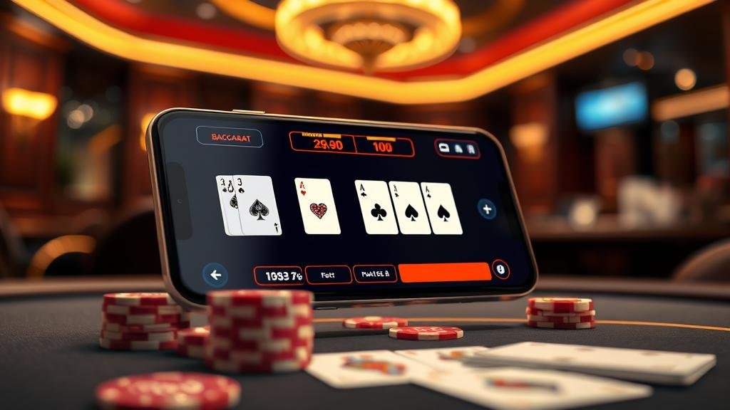 ตารางแสดงเค้าไพ่บาคาร่า