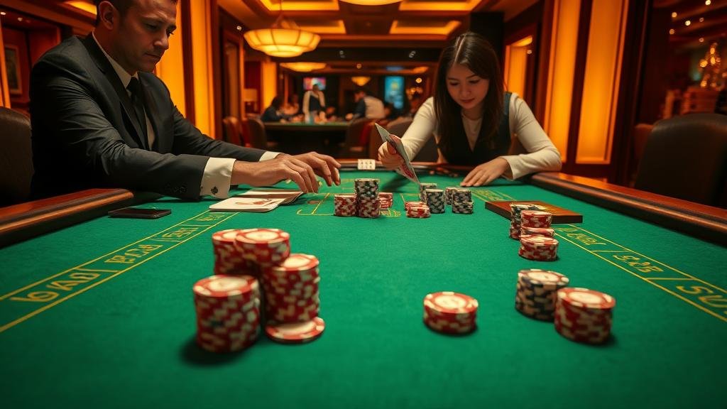 เค้าไพ่บาคาร่า ปิงปอง และ สลับคู่