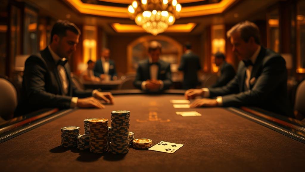 นักพนันบาคาร่าใช้แท็บเล็ต