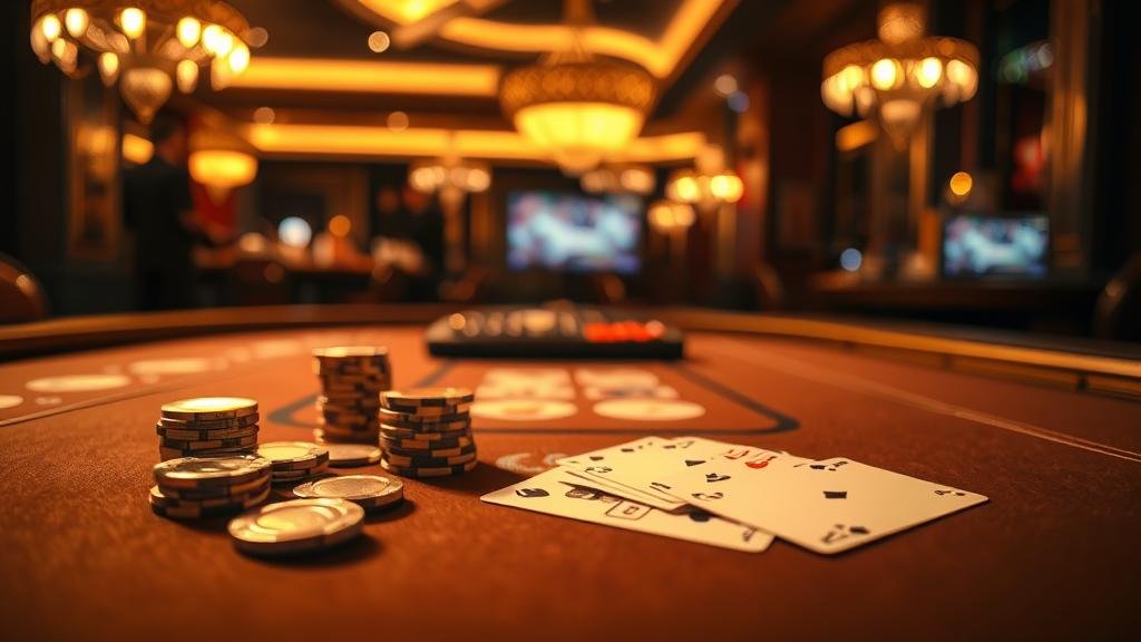 ภาพสัญลักษณ์บาคาร่าและรูเล็ตยุโรป