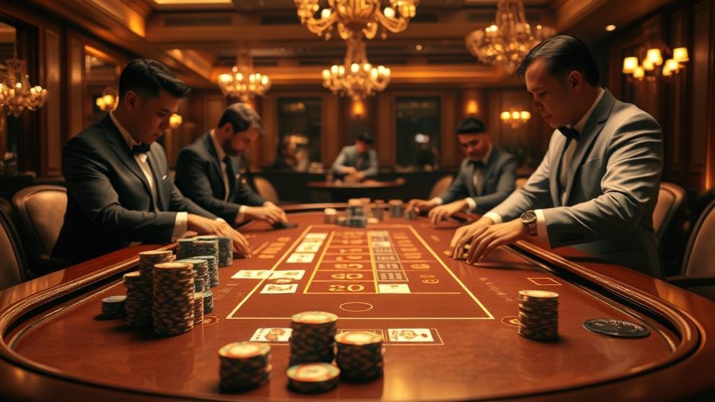 การเล่นบาคาร่าออนไลน์พร้อมเทคนิคเดินเงิน