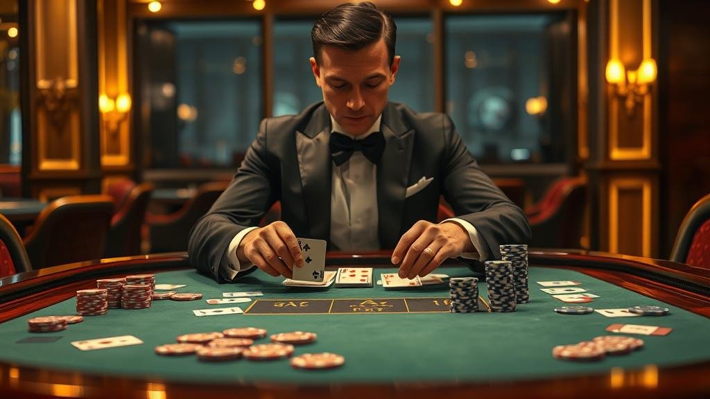 ภาพประกอบกลยุทธ์การเดินเงิน 1-3-2-4 ในบาคาร่า