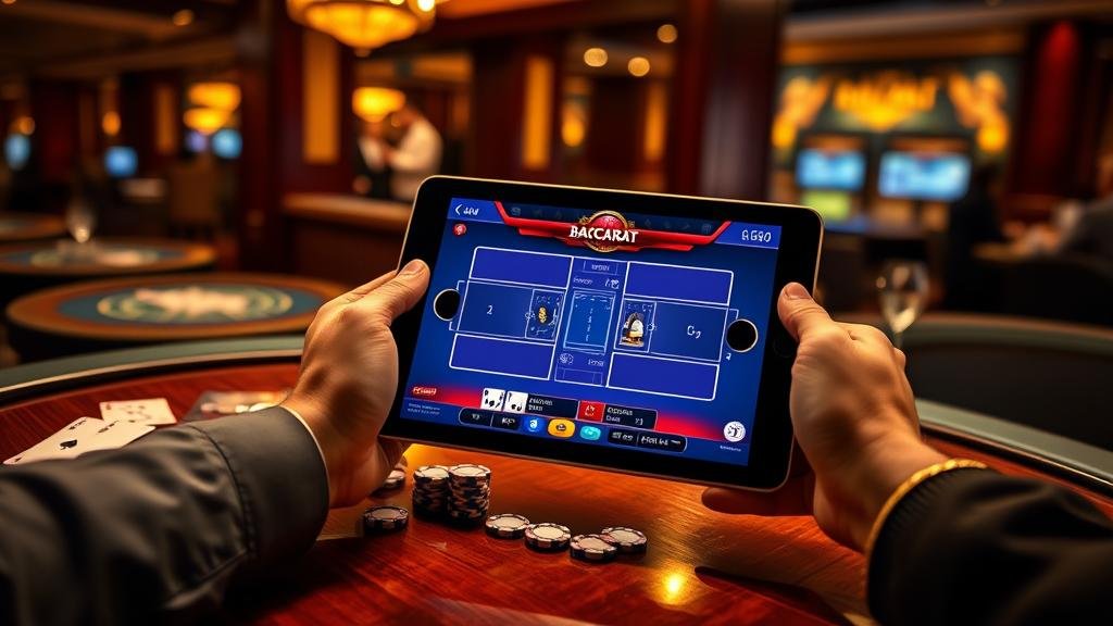 สูตรเดินเงินบาคาร่าบนแท็บเล็ต