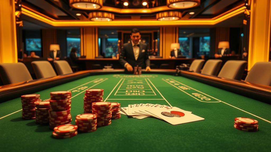 ตารางแสดงกลยุทธ์การเดินเงินบาคาร่า