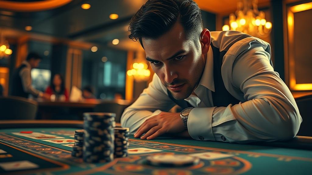 ตัวอย่างเค้าไพ่สลับคู่ในเกมบาคาร่า