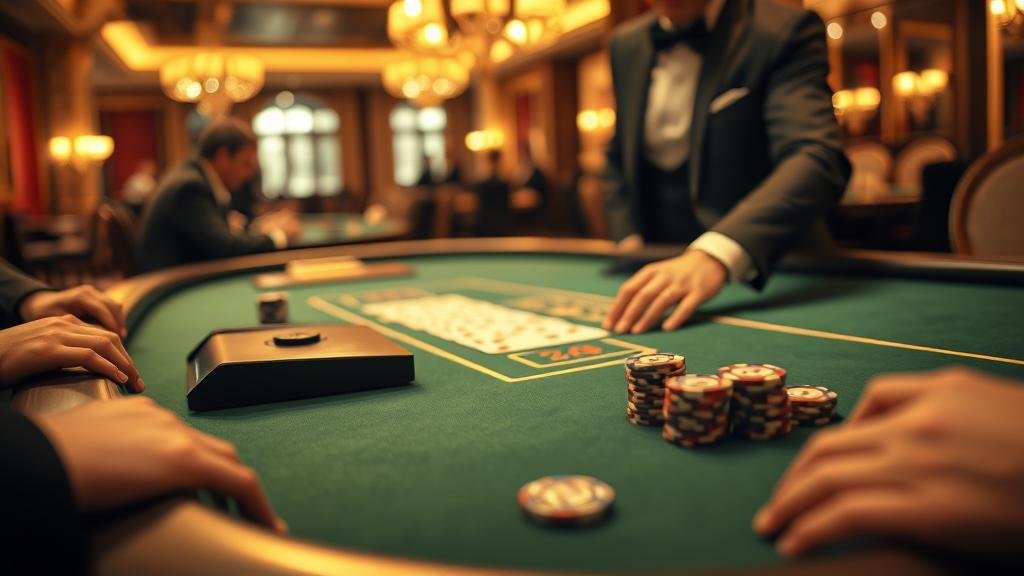 ตัวอย่างเค้าไพ่บาคาร่า: มังกร และ สลับคู่