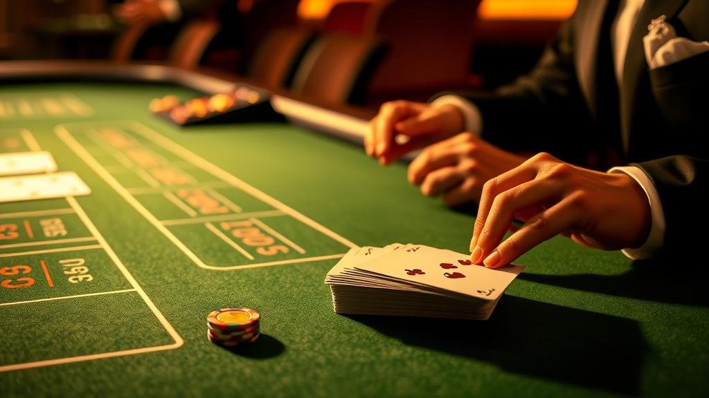 อินเทอร์เฟซเกมบาคาร่า SA Gaming บนมือถือ