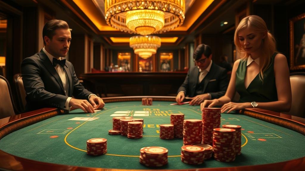 ตารางแสดงเค้าไพ่บาคาร่า