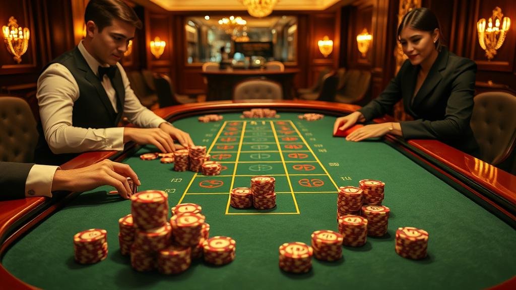 อินโฟกราฟิกแสดงเค้าไพ่บาคาร่า