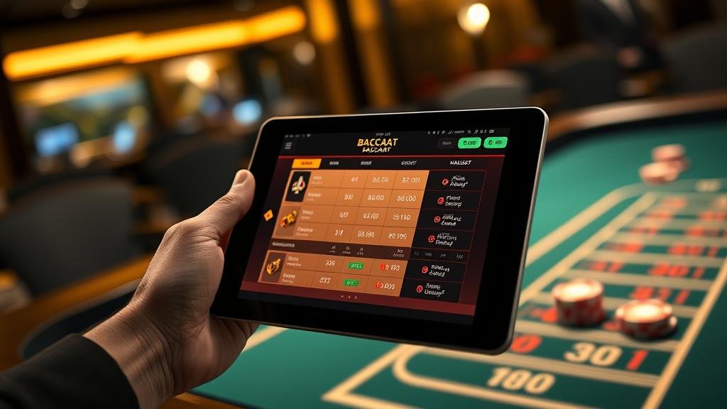 ภาพประกอบกลยุทธ์การเล่นบาคาร่า