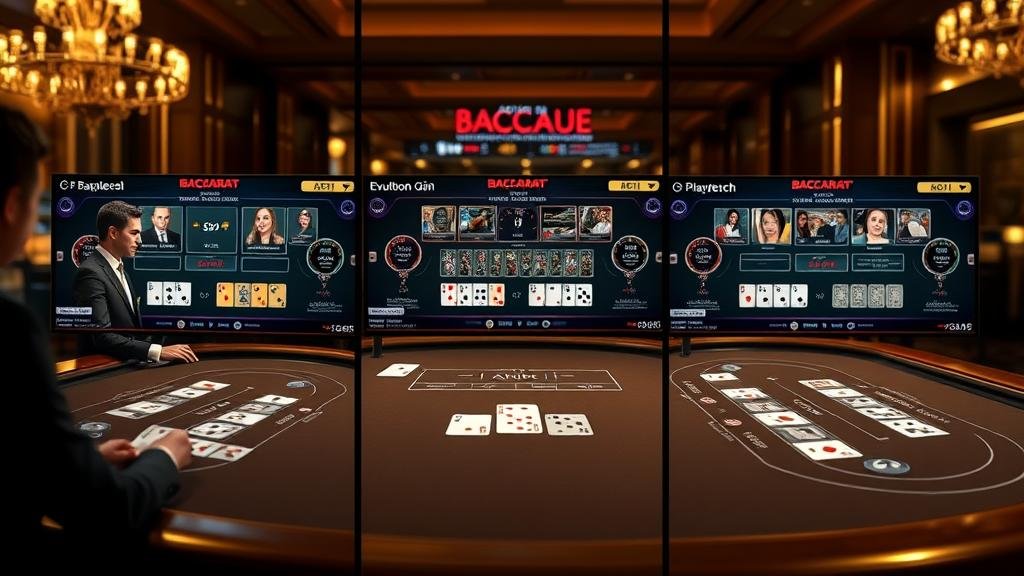 เคล็ดลับบาคาร่า 2025: เลือกค่ายดัง SA, Evolution, Playtech พร้อมคุมงบให้ชนะยั...