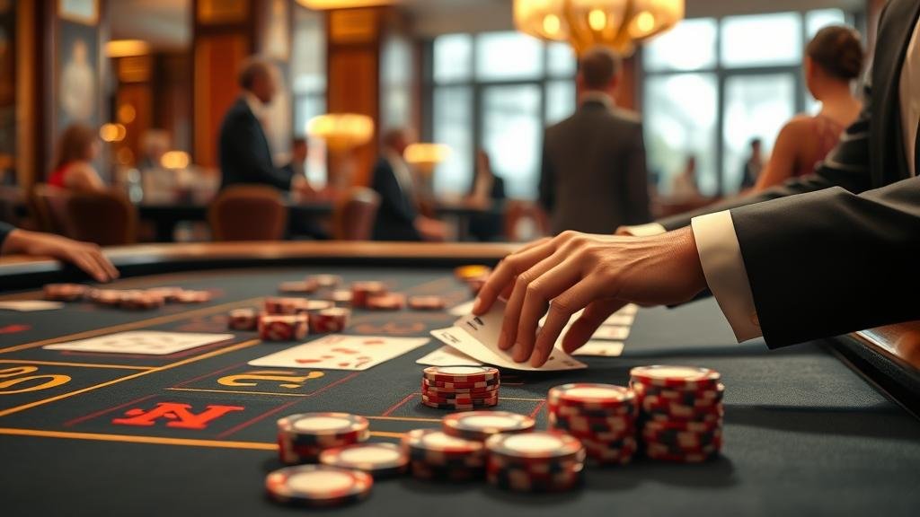 ตัวอย่างเค้าไพ่สลับคู่และปิงปองในบาคาร่า