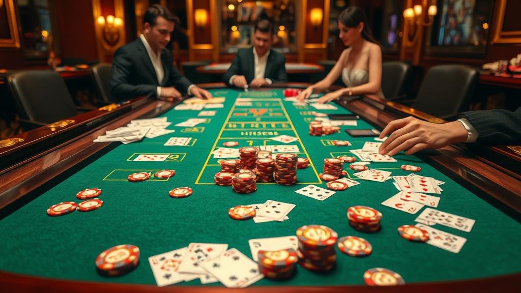 ตัวอย่างเค้าไพ่บาคาร่า