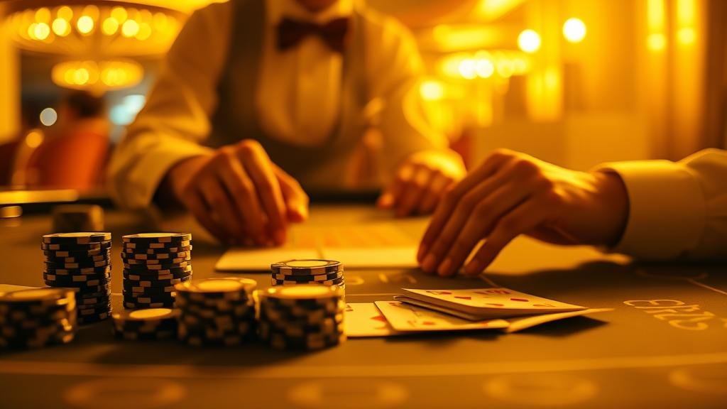 ภาพแสดงกลยุทธ์พาโรลีและการชนะต่อเนื่องในบาคาร่า