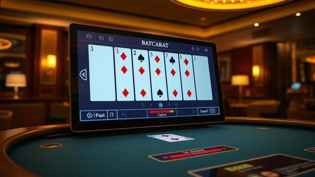 ภาพประกอบการอ่านเค้าไพ่บาคาร่า