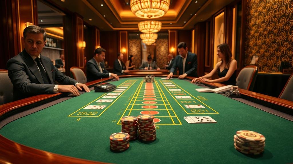 ภาพประกอบกลยุทธ์การเดินเงินบาคาร่า