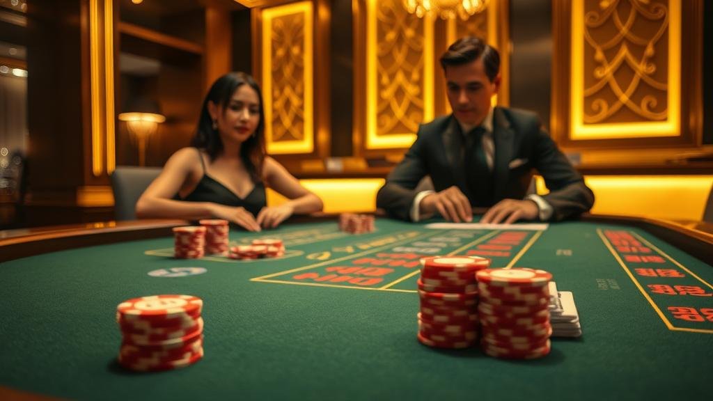 หน้าจอเกมบาคาร่า SA Gaming