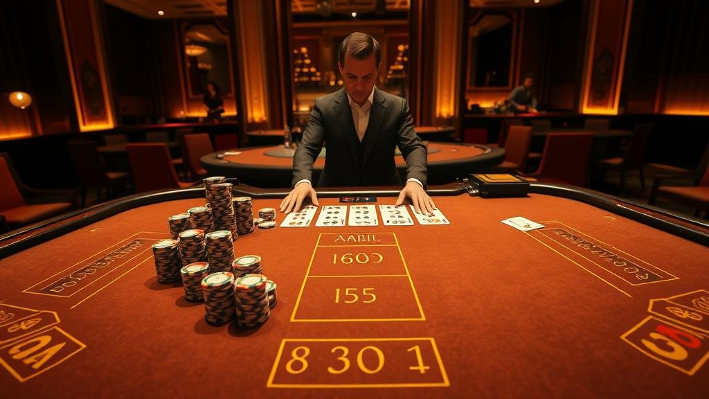 ตัวอย่างเค้าไพ่ปิงปองและสลับคู่ในบาคาร่า