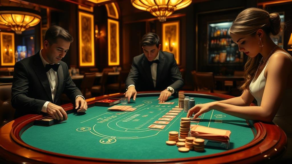 ตัวอย่างเค้าไพ่สลับคู่บาคาร่า