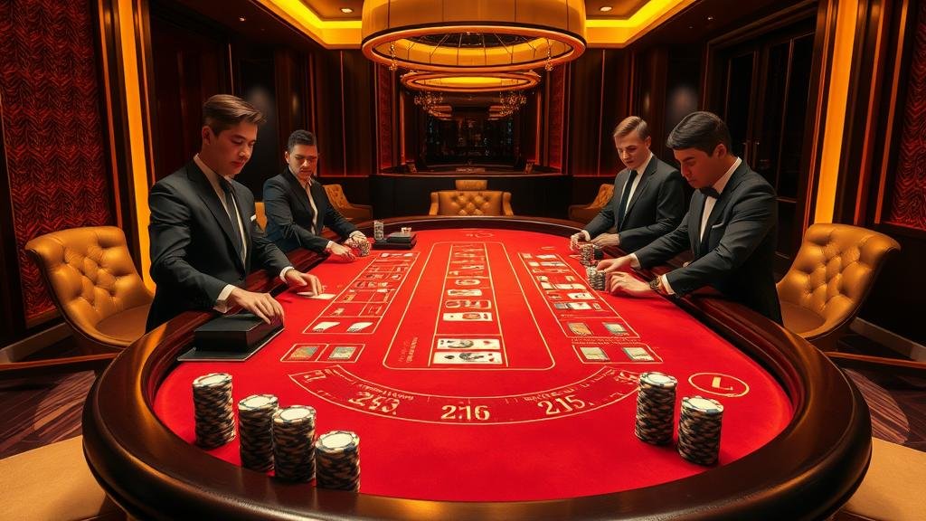 ตัวอย่างเค้าไพ่ปิงปองบาคาร่า