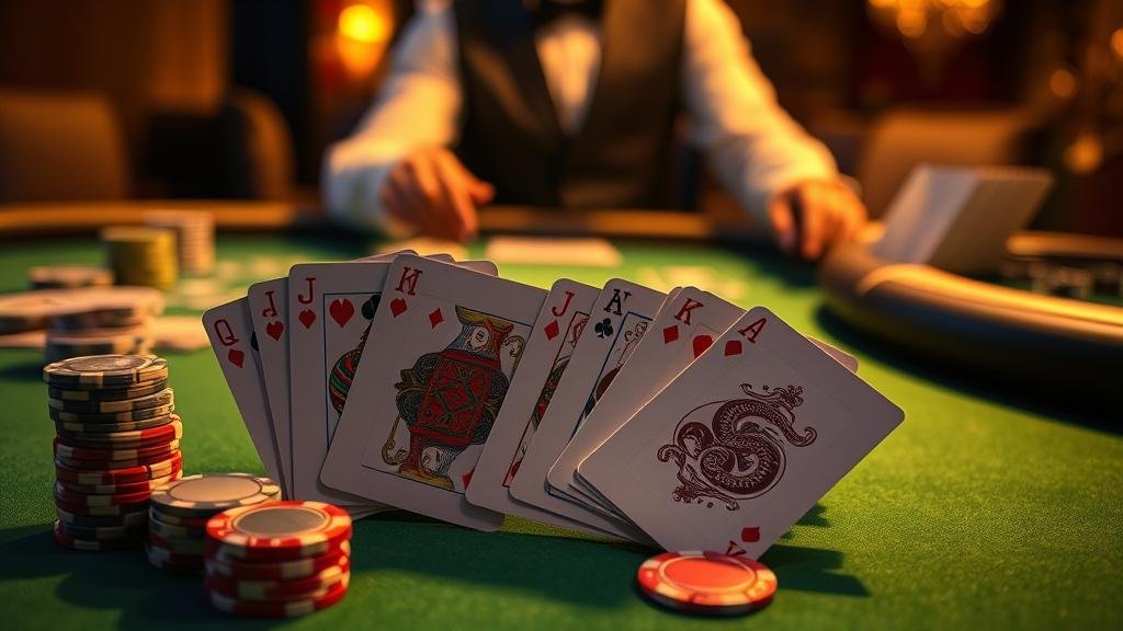 แผนภาพการเดินเงินแบบก้าวหน้าในบาคาร่า