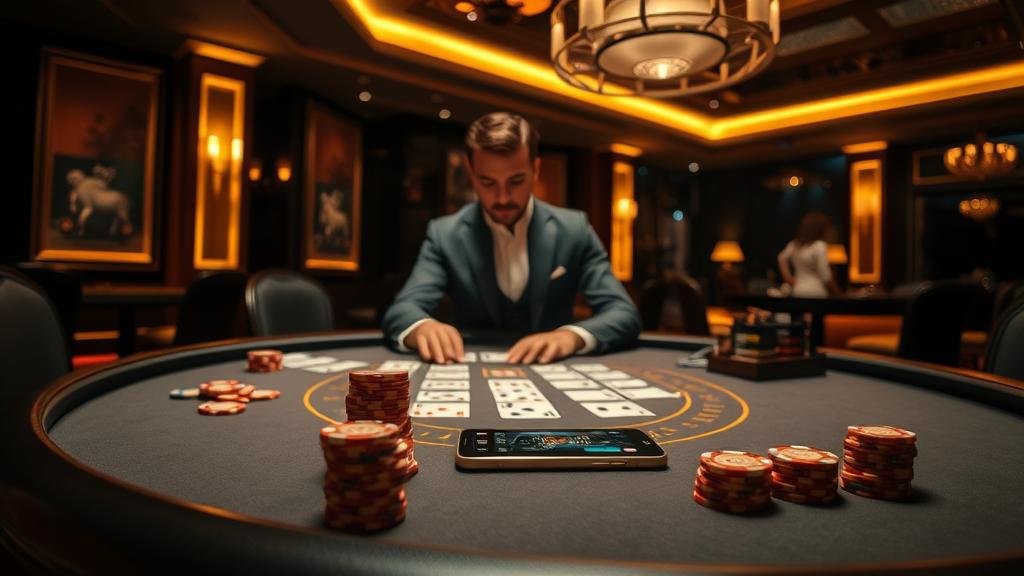 การวางเดิมพันบาคาร่า วัววัว บนมือถือ